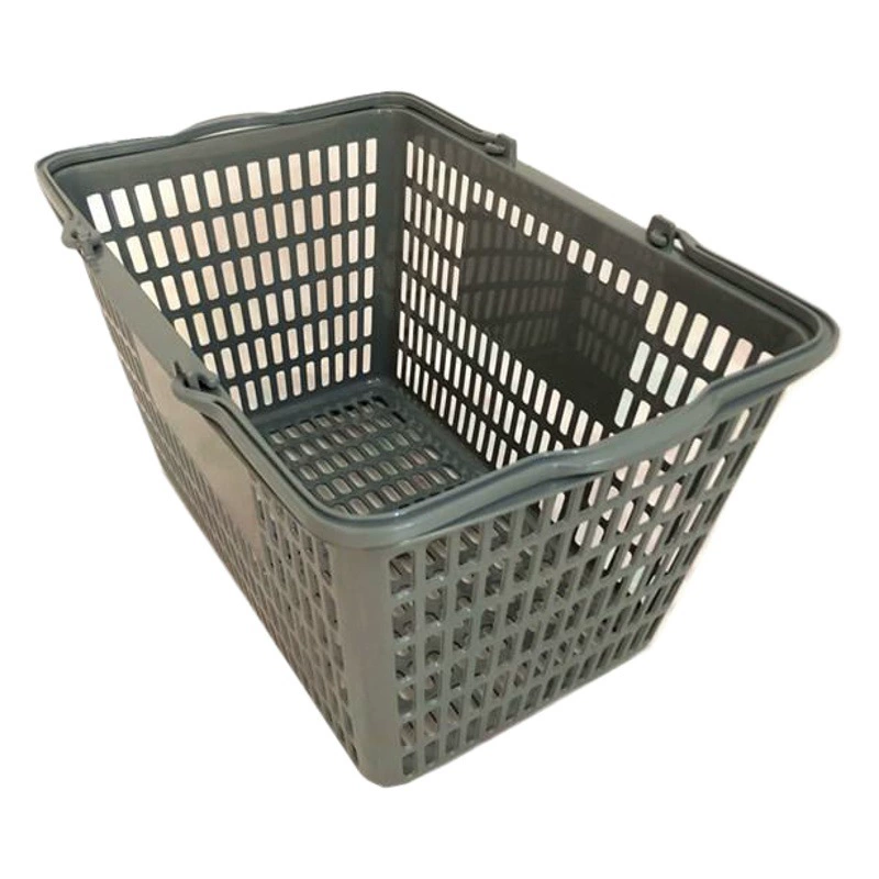 Корзина для покупок супермаркета Металлическая ручная корзина Корзина для покупок супермаркета Пластиковая ручная корзина для пива Супермаркет Пластиковая корзина для барбекю