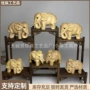 木制精雕全套中式摆件