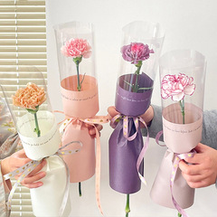 昌易卸売 女神風小花束包装 透明OPP防水フィルム 包花紙 DIY素材 花屋