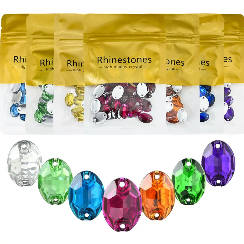 Производитель оптовая resin овальный ручной шов плоское дно двойное отверстие ручной шов каменная плоская пряжка для одежды багаж аксессуары