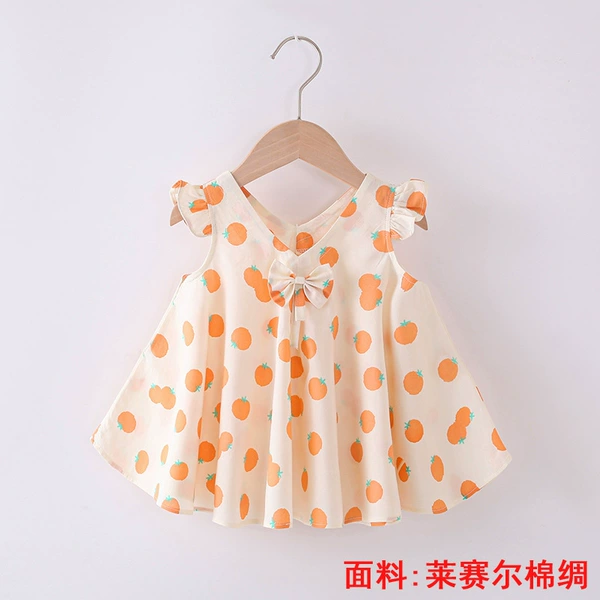 Dress Lesell Little Orange