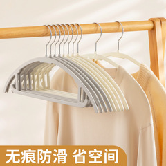 薄いタイプの半円状のシリカゲルのハンガーは滑り止めします。