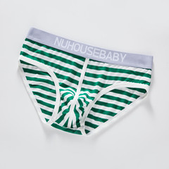 Men's Tri-Blend Cotton Briefs Youth Sexy Low-Rise Tight Breathable Large Size Men's Underwear One Piece Dropshipping