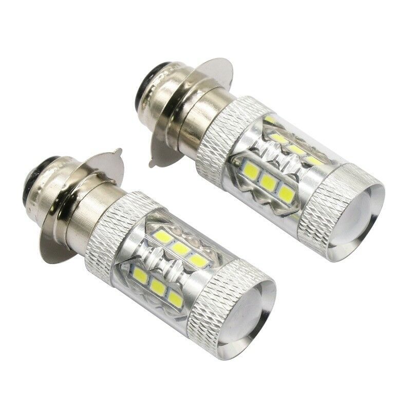 Motorcicleta H6 80W p15d Motorcicleta modificada faro luz de niebla H6M luz de montaña