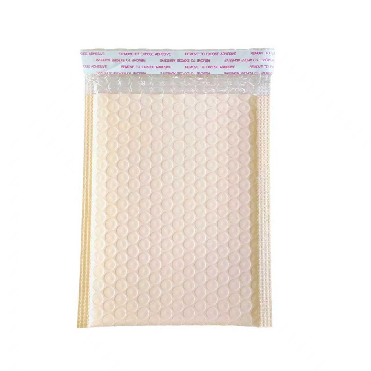Película coextruida rosa nude de 140g; 11*13+4, 1400 unidades por caja.