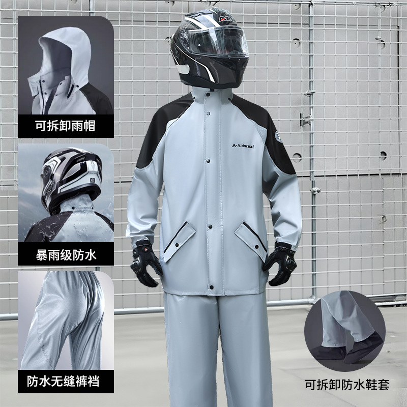 XL-실버 프로스트 그레이 + 신발 커버 [공장 현장 도매/맞춤형 컬러 로고]