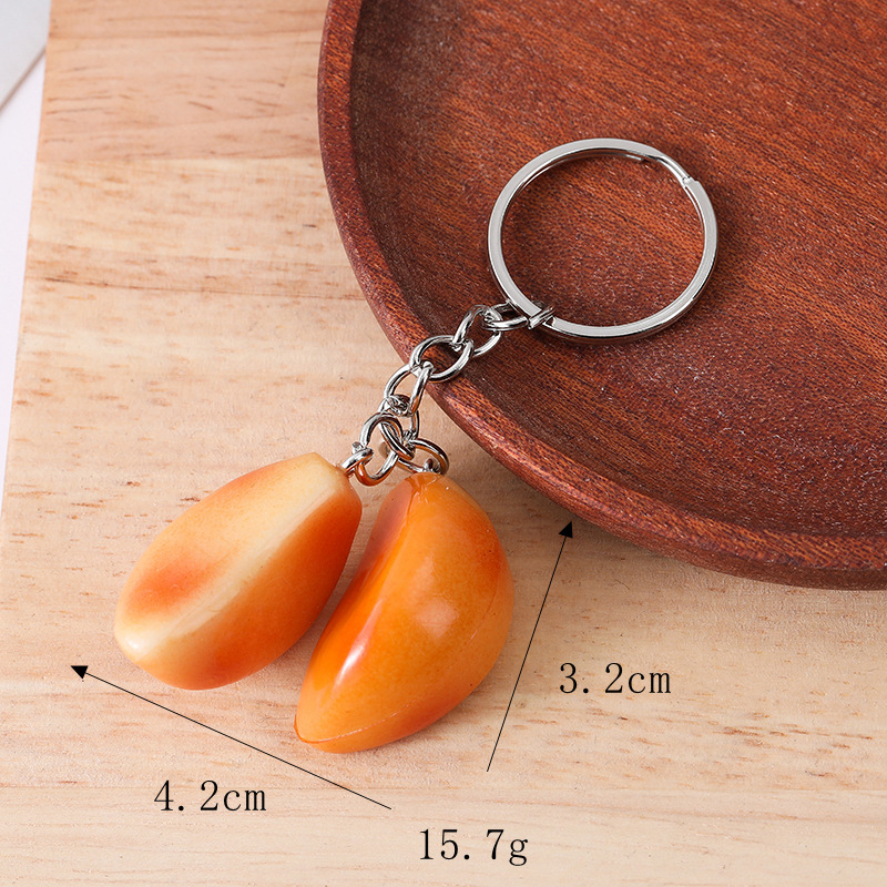 볶은 마늘 2 개 (열쇠 고리)