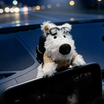 Sürətlər qutusu və əl tormozu başlıqları: gadget, car accessories - flight-goggles-with-red-heart-design-west-highland-stand-horizontal-screen-etc-bracket