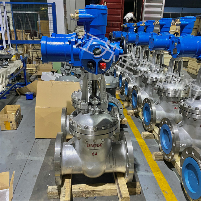 AC380/660V矿用兼本安隔爆型不锈钢电动闸阀 ZJK941W-25P DN250