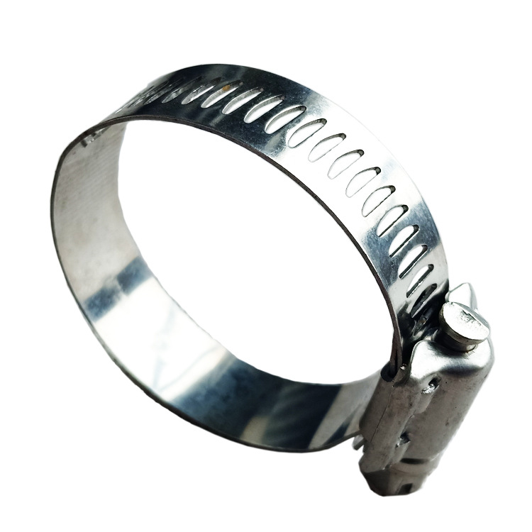 风管固定卡箍美式不锈钢扣盖卡箍强力抱箍喉箍管卡风管水管卡箍