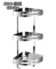 304 thickened glossy three-layer angle frame (no need for punching glue + punching screw package)