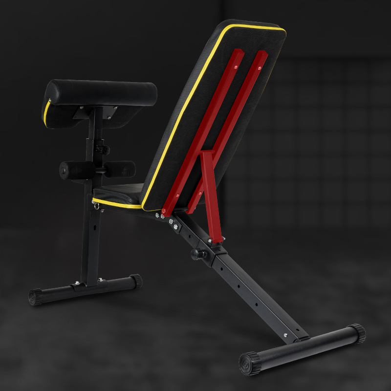 silla de gimnasio multifuncional plegable para abdominales domésticos aparato deportivo silla de gimnasio de pájaros