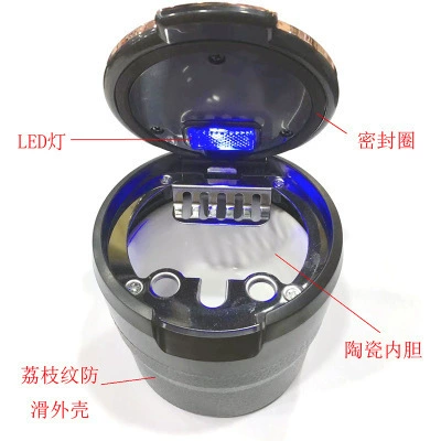 Anti-Ash Spill Device, Automatic Smoke — Car ashtray