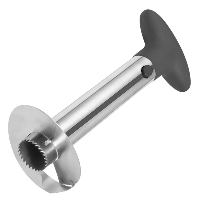 Pineapple cutter peeler fruit core separation coring stainless steel rotary pineapple peeler fruit tool