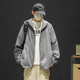 男式棉服;男式夹克;防晒服皮肤衣