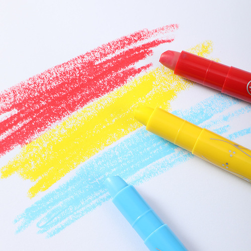 Good article, colorful and painted oil crayons for children, water-soluble oil crayons, kindergarten washable crayon set 