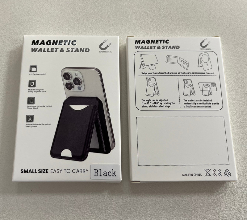MagSafe対応 ミラー型マグネット式スマホホルダー カード収納付き マグネット式スマホスタンド 180度自由調整可能|undefined