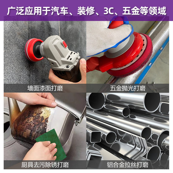 Source wholesale emery scouring pad roll sandblasting derusting scouring pad emery scrubbing universal scrubbing pan universal scrubbing