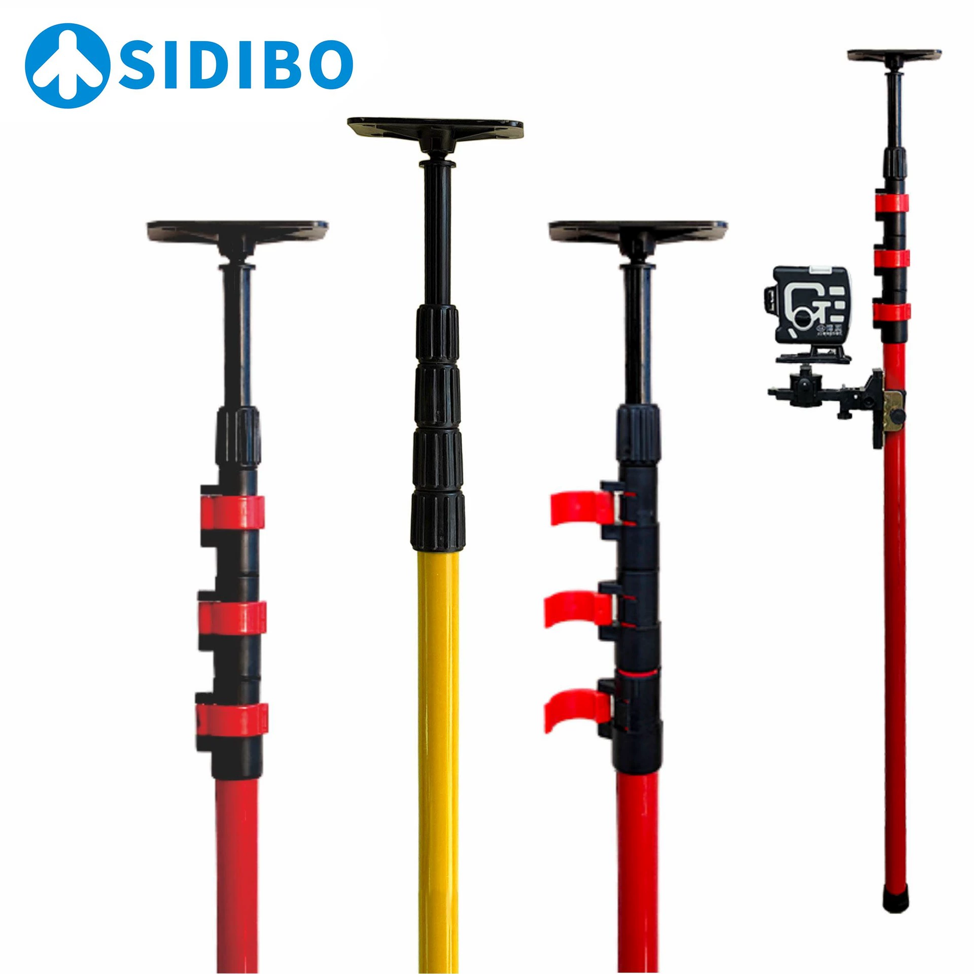 Level meter telescopic rod infrared lifting support Rod ceiling artifact decoration tool level meter telescopic rod