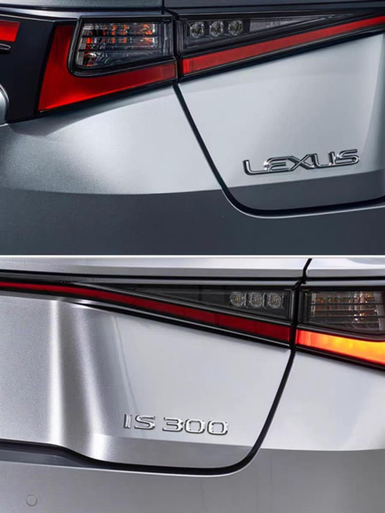 Suitable for Lexus LS350 LS400 LS460hL, including the engine displacement emblem, rear emblem, and car stickers. LEXUS