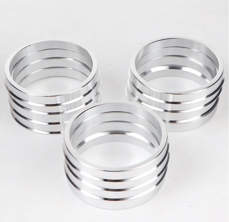 Factory Direct Sales Car Wheel Hub Reducer Ring Modified Aluminum Alloy Center Hole to 73.1 Washer Hub Ring Wholesale