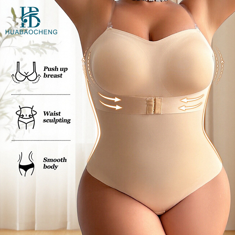 Cross-Border Plus-Size Seamless Shapewear Bodysuit for Women, Tummy Control, Butt Lift, Waist Cincher, Bust Shaping Shapewear, Body Shaping Tight-Fitting Garment Cross-Border Plus-Size Seamless Shapewear Bodysuit for Women, Tummy Control, Butt Lift, Waist Cincher, Bust Shaping Shapewear, Body Shaping Tight-Fitting Garment