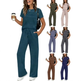 连衣裙;休闲裤;女式T恤