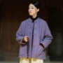女士立领新款扎染棉衣