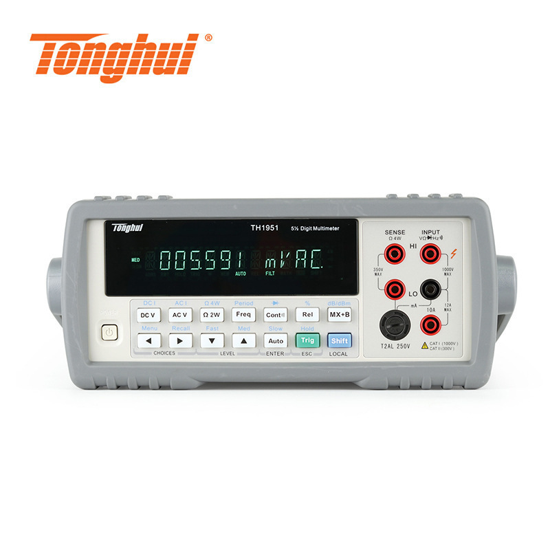 同惠TH1951台式数字万用表五位半数字多用表TH1963A读数1199999字