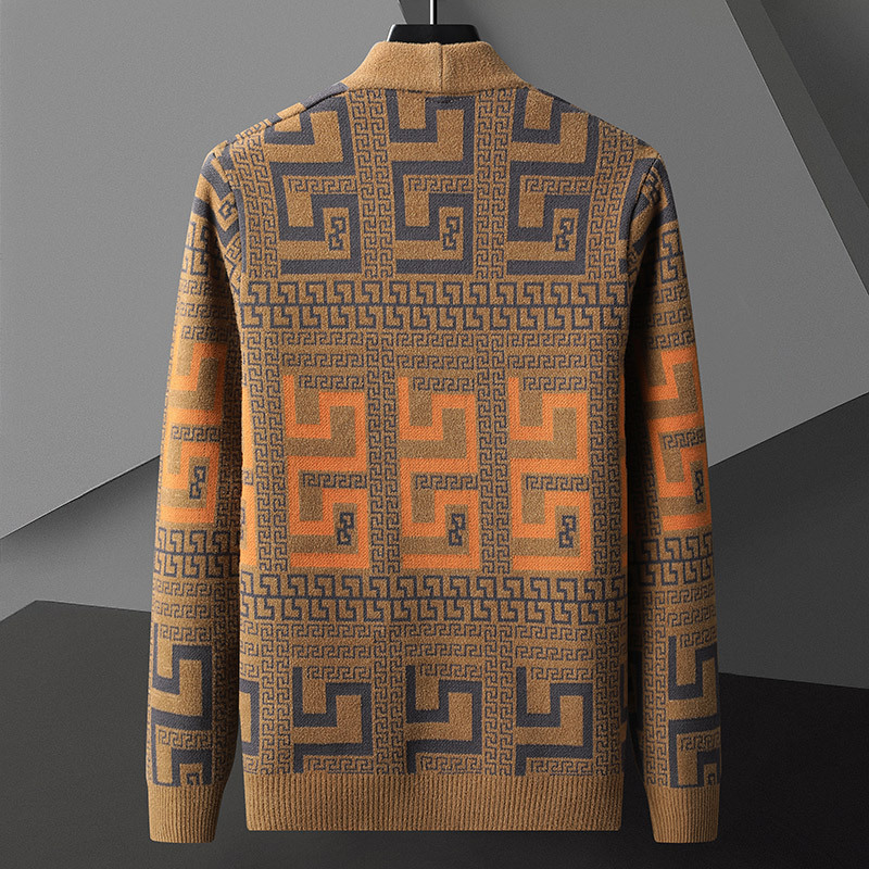 Para el comercio electrónico en el extranjero AliExpress entrega de una sola pieza 2023 nuevo suéter de punto abrigo de hombre WE23842