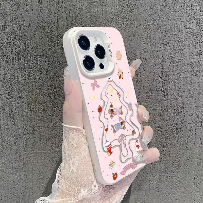 Nuevo cachorro de salchicha para iPhone 16 funda para teléfono móvil Apple 15promax/14/13pro12 chica/11