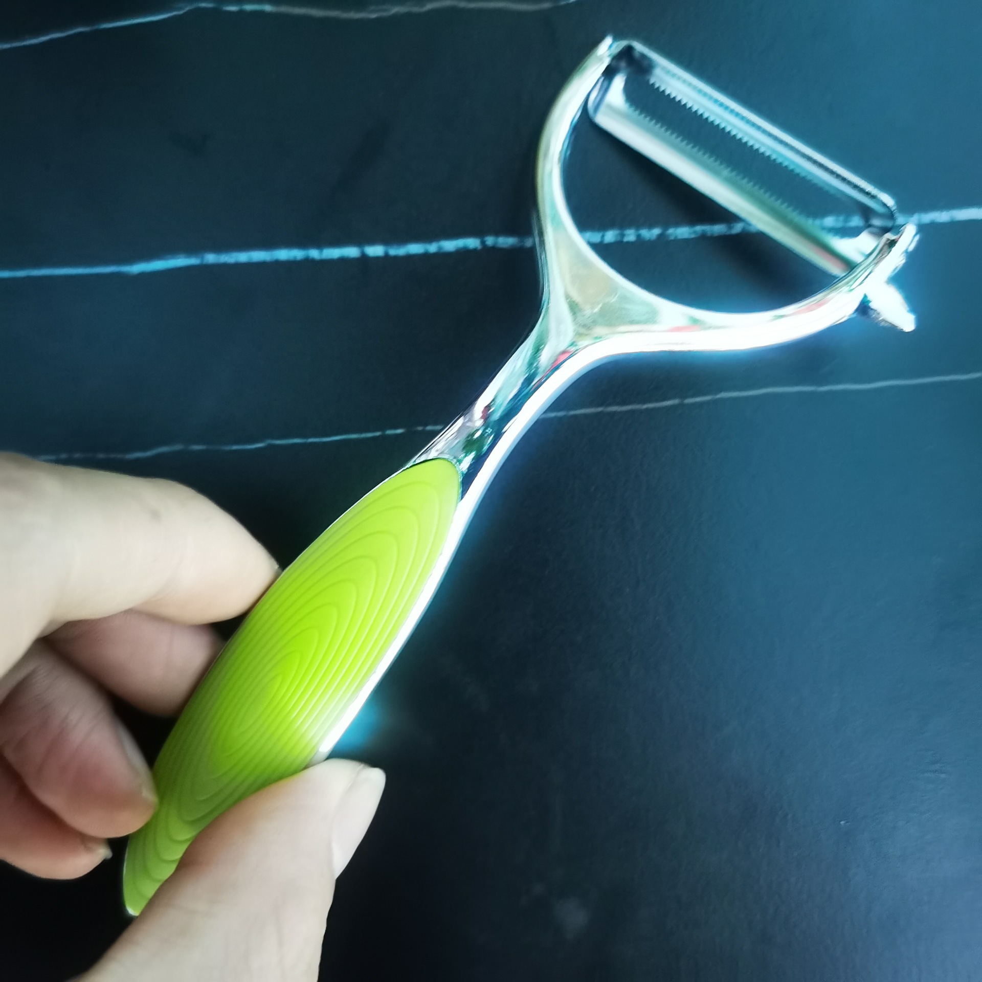 De acero inoxidable de la fruta cepilladora hogar pelador Apple sacapuntas patata cepilladora cocina multi-función cuchillo