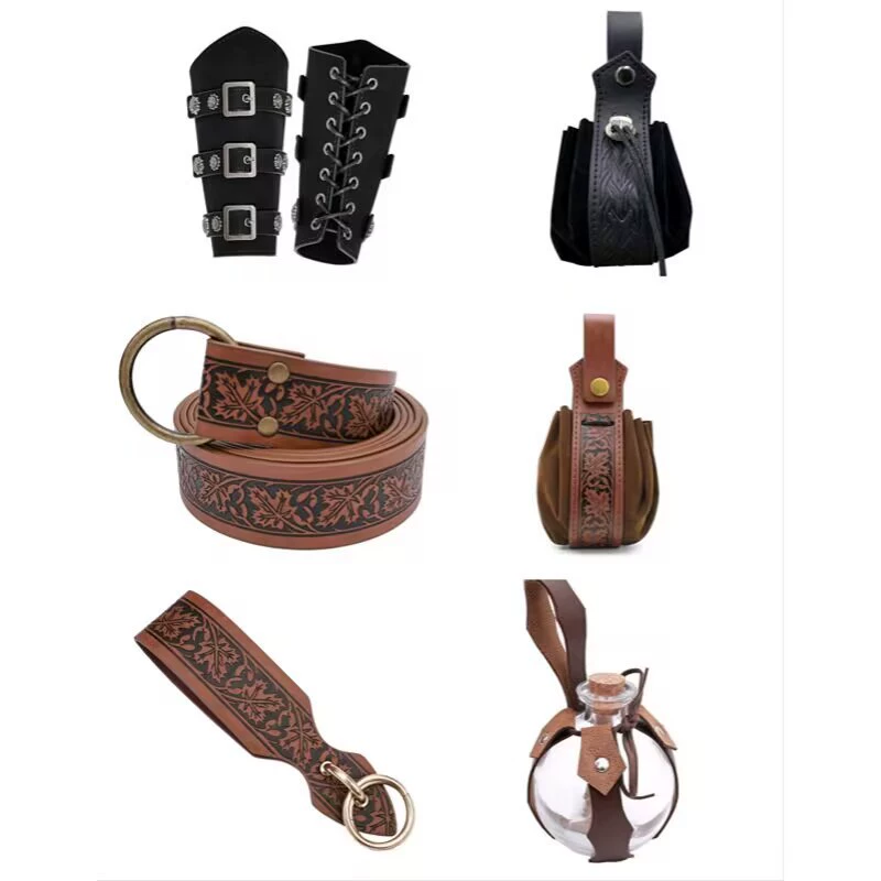 Фабрика прямых продаж Набор аксессуаров для средневекового костюма Хэллоуина Viking Knight COSPLAY Одежда реквизит через границу