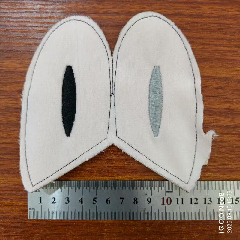 38CM大号拉布布耳朵刺绣配件手工DIY毛绒玩具娃娃辅料自产自销|undefined