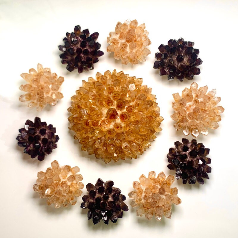 Yellow Crystal Cluster Ornaments, Yellow and White Crystal Raw Stone Demagnetization Living Room Ornaments, Free Shipping Office Carving Diffuser Gift Ornaments Yellow Crystal Cluster Ornaments, Yellow and White Crystal Raw Stone Demagnetization Living Room Ornaments, Free Shipping Office Carving Diffuser Gift Ornaments