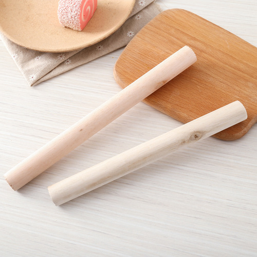 Kitchen solid wood rolling pin non-stick wood dough roller baking tool dumpling skin rolling pin dough roller