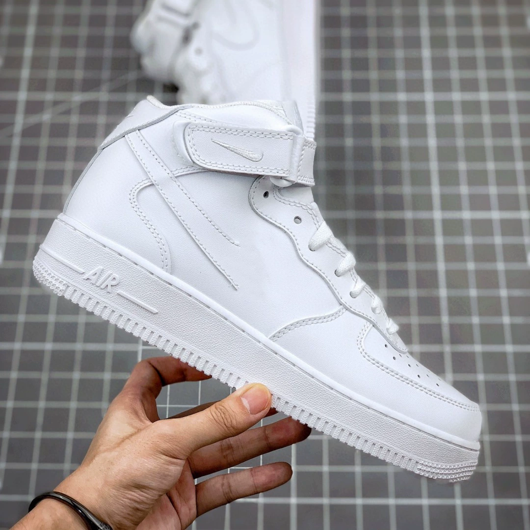 Найк Air Force 1, обувь, кожаные кроссовки для мужчин и женщин для отдыха, скейтбординг, (посредническая торговля), оптом, кожа
