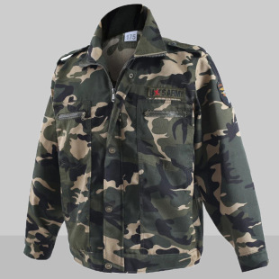 Wear-resistant camouflage overalls one-piece jacket suit men's pants mechanic construction site auto repair tooling labor protection clothing