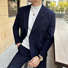 E 21426 Striped Business Casual Suit �l�y���b���b