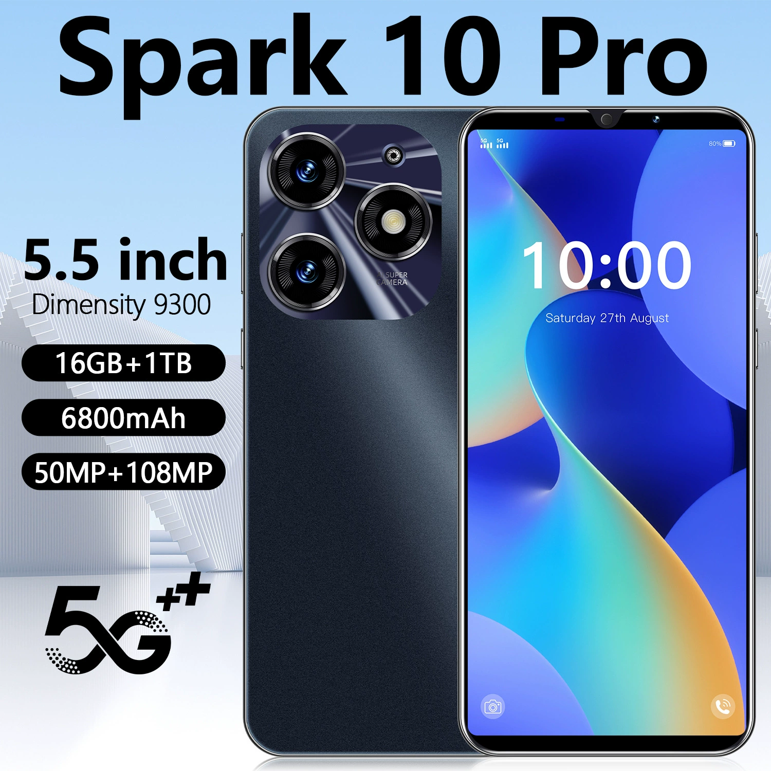 Смарт-мобильный телефон Pro, 8 ГБ, Android, 5 дюймов