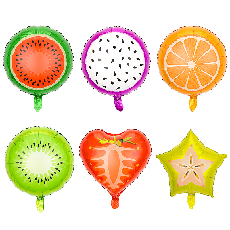 México fiesta de verano decoración fruta globo tropical cactus piña sandía taco fresa película de aluminio globo