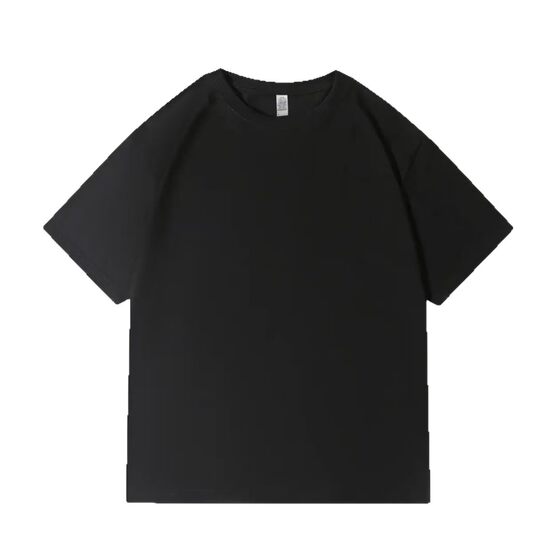 400g Heavyweight Xinjiang Pure Cotton T-Shirt Men's Round Neck Short-Sleeved Pure Color American Casual Versatile Half-Sleeved Bottoming T-Shirt for Women