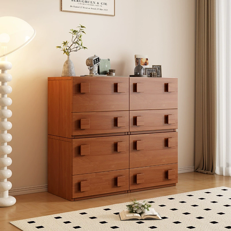 Свойная древесина среднего стиля Кармен шкаф ТВ шкаф гостиная дома минималистский телевизор шкаф бесплатно комбинированный diy комод