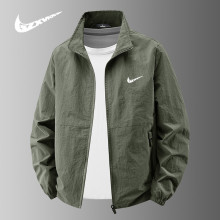 2025新款春秋男士休闲夹克外套户外运动中青年百搭立领大码男装