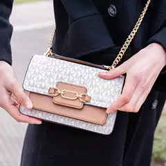 2025 New Mk Bag Women's Bags Women's Bags Presbyopic Small Square Bag Women's Big Brand Export European and American Chain Crossbody Bag