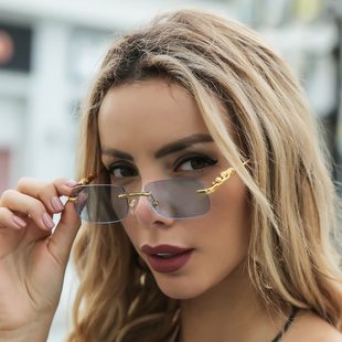 (Cross-border trading), square retro sunglasses for men and women