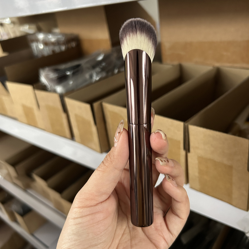 新商品 砂時計指先ファンデーションブラシ 指先タイプで顔にフィットし、粉を食べにくく跡が残らないメイクアップ|undefined