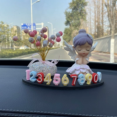 Nömrəli dayanma kartı moving cartoon cute phone - color-parking-sign-purple-ballet-pink-and-white-babys-breath