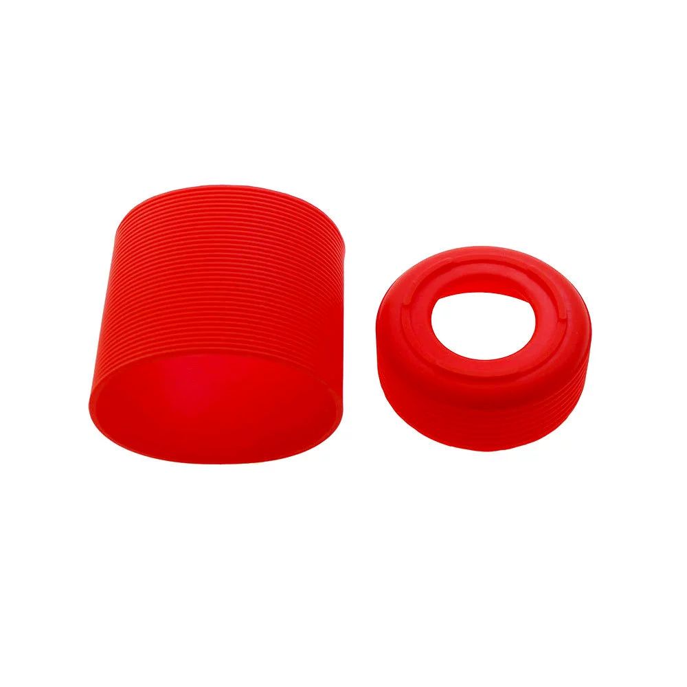 Glass, silicone non-slip protective case, 9.5cm, anti-scald