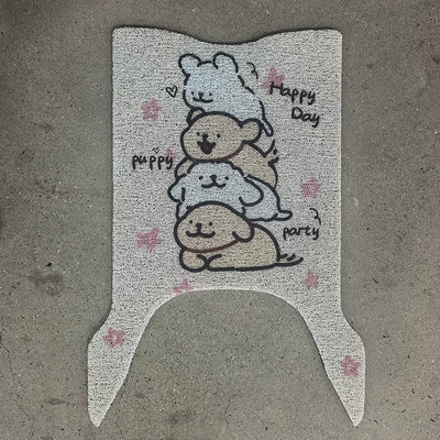 Electric vehicle foot mat, Energy S White Shark Ii 2Nd - white-shark-second-generation-electric-motorcycle-jenga-puppy